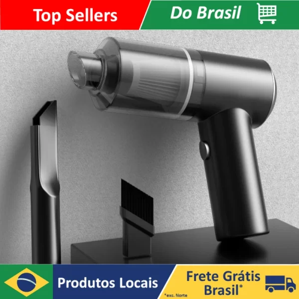 Mini Aspirador de Pó Vaccum- Aspiração Perfeita